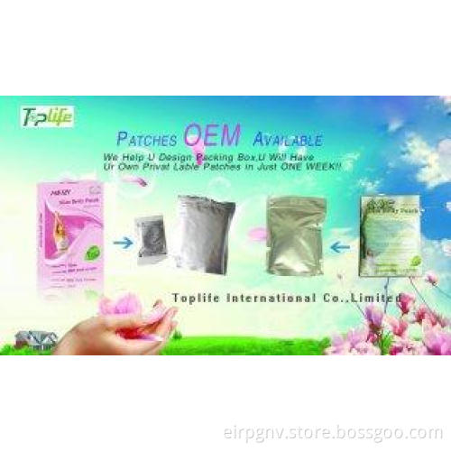 OEM Weight Loss Capsule of Slim Belly Patch With Colors, Pr